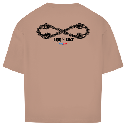 Gym 4 Ever – Oversize Shirt Front/Backprint