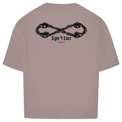 Gym 4 Ever – Oversize Shirt Front/Backprint