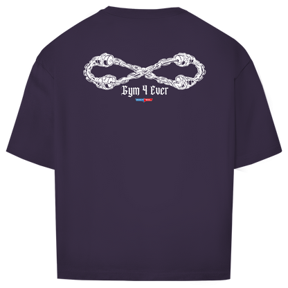 Gym 4 Ever – Oversize Shirt Front/Backprint