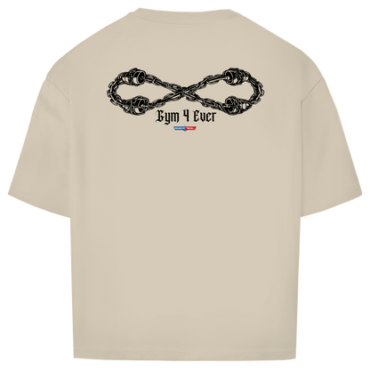 Gym 4 Ever – Oversize Shirt Front/Backprint