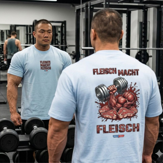 Muskelfleisch – Oversized Shirt Front/Backprint