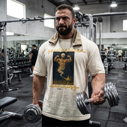 Geistreiches Training – Oversized Shirt