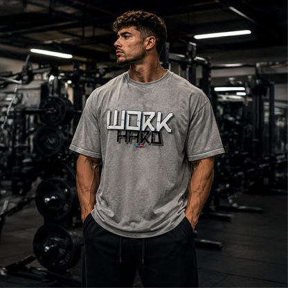 Work-Hard – Oversized Shirt